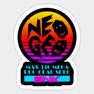 Neon Geo Sticker